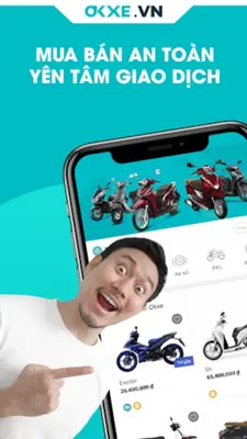 OKXE–Mua bán xe máy trực tuyến android App screenshot 5